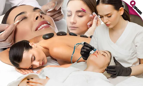 Lash OR Eyebrow Lift, Massages, & Hydrafacial at Lady Lavender Salon!